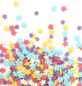 Sweetened Rainbow Star Decor