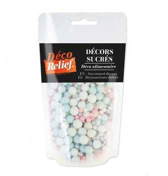 Décors sucrés Bubble Pastels