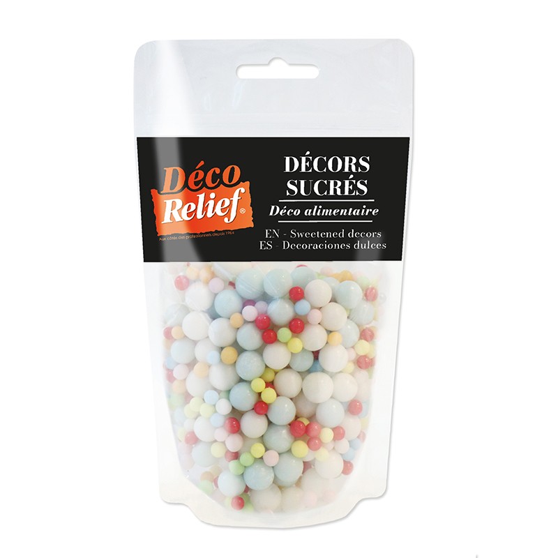 Sweetened Multi-Coloured Bubbles Decor