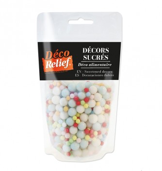 Sweetened Multi-Coloured Bubbles Decor