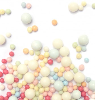 Sweetened Multi-Coloured Bubbles Decor