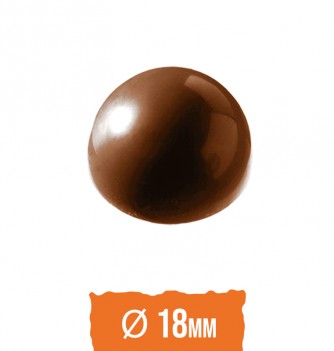 Moule Bonbon Chocolat Demi Sphère 18mm