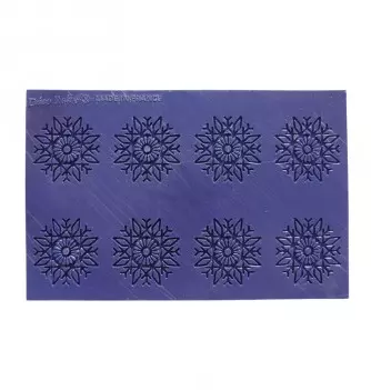 Tapis silicone DECO TUILE - 8 Flocons