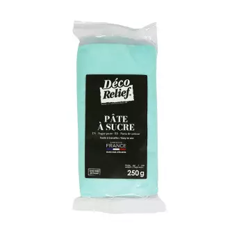 Pâte à Sucre Française Bleu Ciel - 250 g