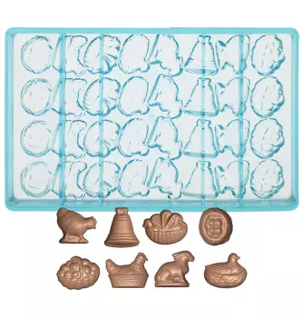 Chocolate mould - Fry Pascal Animals