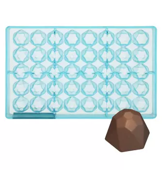 Chocolate mould - 40 Diamond