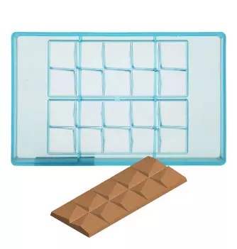 Chocolate mould - 2 Chocolate Bars
