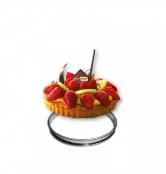 Cercle à Tarte Inox - Ø 16cm - H 2cm