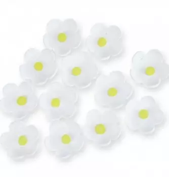 Gumpaste Flowers - White Flowers