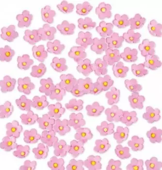 Gumpaste Flowers - Pink mini-flowers