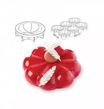Moule Silicone Pavocake - Bombée - Emmanuele Forcone