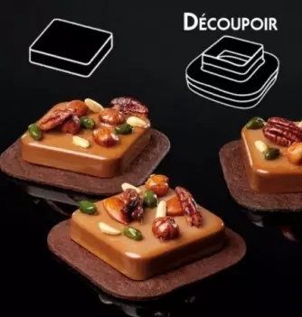 Square - MONO Moulds (68x68x15mm) + cutter