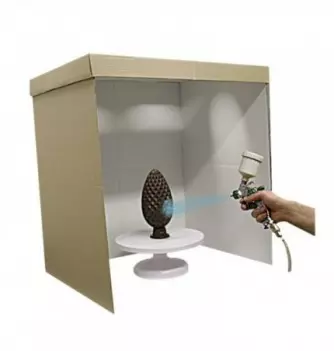 Cabine Aerographe Jetable Kit de 3pcs