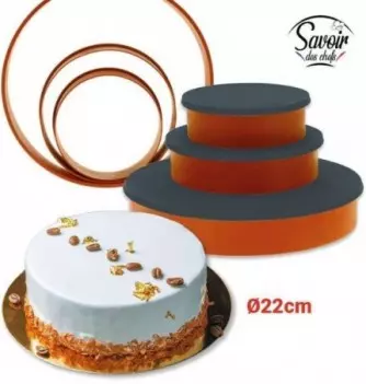 Moule plastique Haute résistance (230°) - Diam.22cm