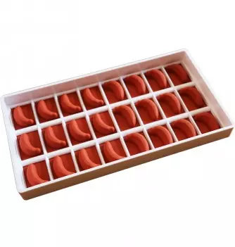 Fruit Jelly Silicone Mould - 24 Bananas