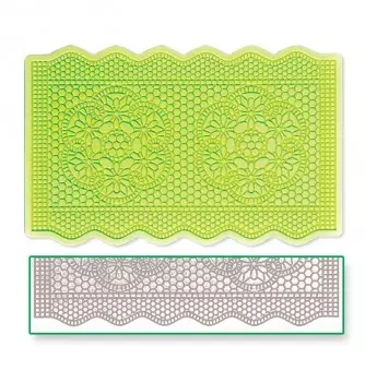 Moule double arabesque en Silicone