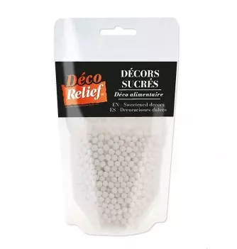 Décors sucrés Perles blanches